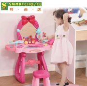 兒童音樂化妝椅套裝 (幼兒梳妝台化妝桌玩具附鏡子椅子,兒童梳妝台套裝帶燈光音樂、化妝配件帶吹風機玩具) 兒童音樂化妝椅套裝 (幼兒梳妝台化妝桌玩具附鏡子椅子,兒童梳妝台套裝帶燈光音樂、化妝配件帶吹風機玩具)