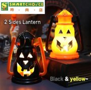 聖節南瓜燈籠(雙面)(萬聖節裝飾)(LED照明) 聖節南瓜燈籠(雙面)(萬聖節裝飾)(LED照明)