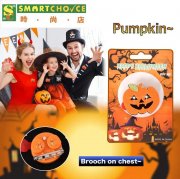 萬聖節燈光胸針(萬聖節快樂LED徽章)(萬聖節服裝) 萬聖節燈光胸針(萬聖節快樂LED徽章)(萬聖節服裝)