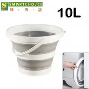 10L 多功能摺疊水桶 (節省空間的戶外水壺)(可折疊圓桶) 10L 多功能摺疊水桶 (節省空間的戶外水壺)(可折疊圓桶)