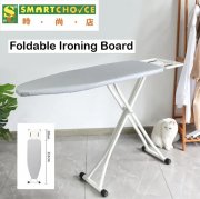 可折疊熨衣板(重型緊湊型熨衣板)(高度可調的堅固熨斗架)(附熨燙機架的熨衣板) 可折疊熨衣板(重型緊湊型熨衣板)(高度可調的堅固熨斗架)(附熨燙機架的熨衣板)